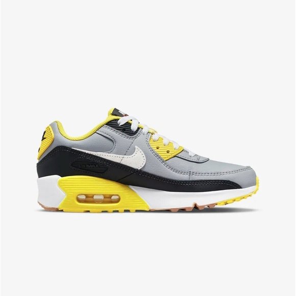 Nike Air Max 90 LTR (GS) Women's Sneaker Shoe Limited Edition Grey DQ0570-001 - Picture 5 of 16